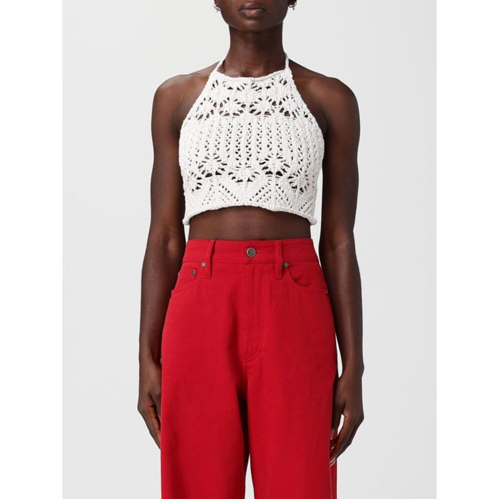 Alanui Women Alanui Crocheted Knit Crop Top